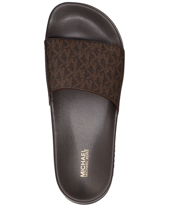 Michael Kors Gilmore Slide Sandals & Reviews - Sandals - Shoes - Macy's