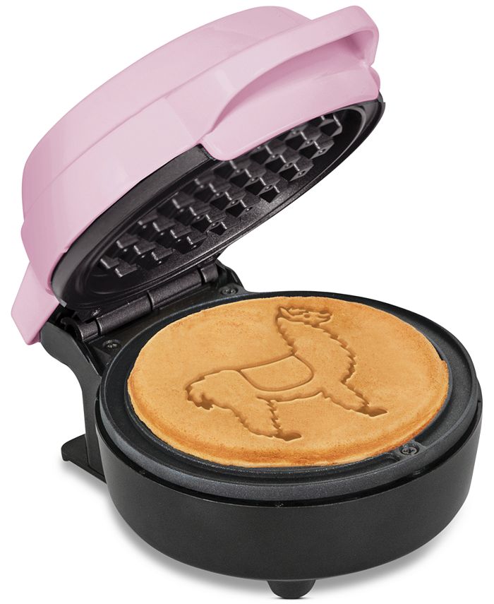 Bella Mini Waffle Maker, Llama Pink - Macy's