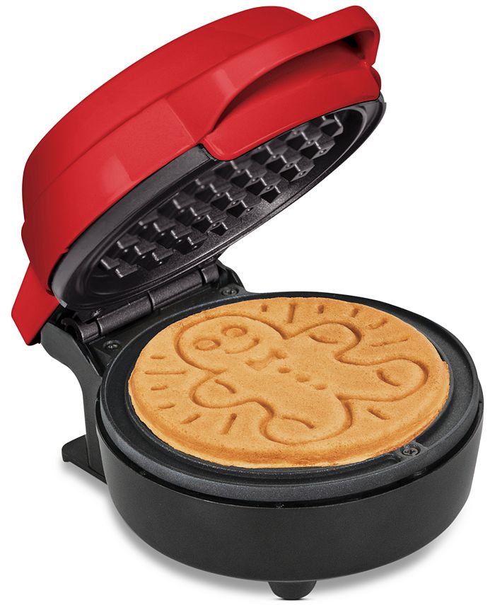 Bella Mini Waffle Maker, Gingerbread Red Macy's