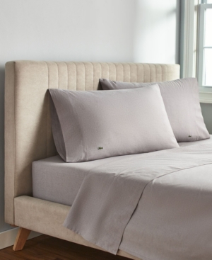 Lacoste Home Advantage Easy Care Sheet Set Twin Bedding