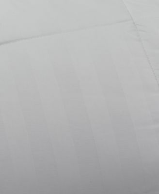 Martha Stewart Collection Allergy Wise Down-Alternative Dobby Stripe Comforters, Created For Macy's