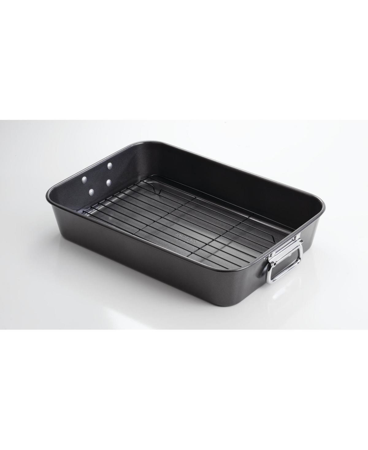  Good Cook Nonstick Large Roast Pan with Rack, 15 x 11, Gray :  Everything Else