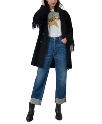 Marella - Fringe Sleeve Coat