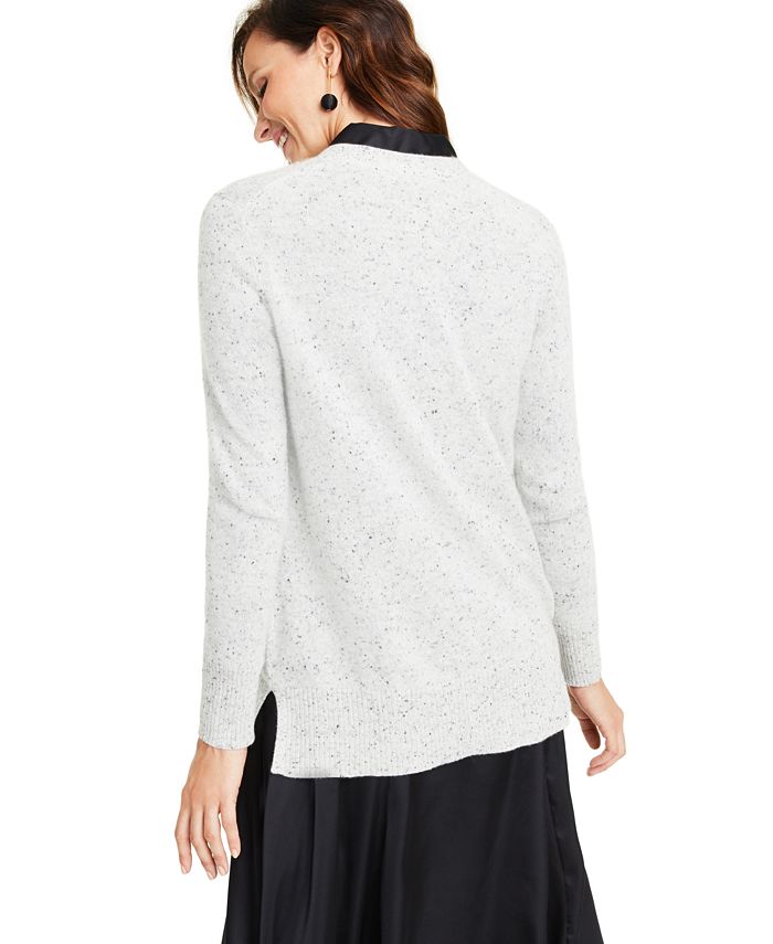 Charter Club Cashmere Donegal Cardigan, Created for Macy's Macy's