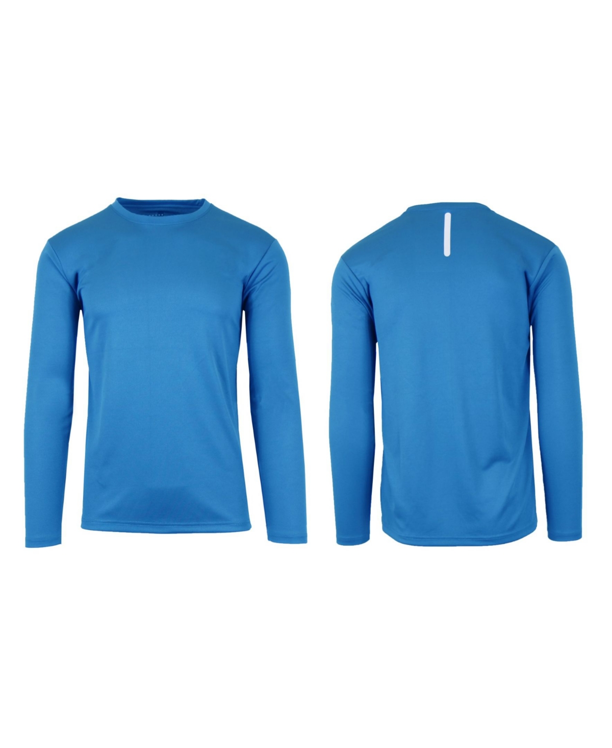 Galaxy By Harvic Men's Long Sleeve Moisture-Wicking Performance Tee