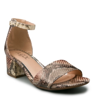 image of Sugar Women-s Mattie Two-Piece Kitten Heel Sandals Women-s Shoes