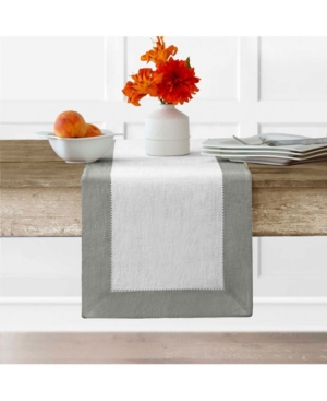 Villeroy & Boch New Wave Metallic Border Linen Table Runner 14