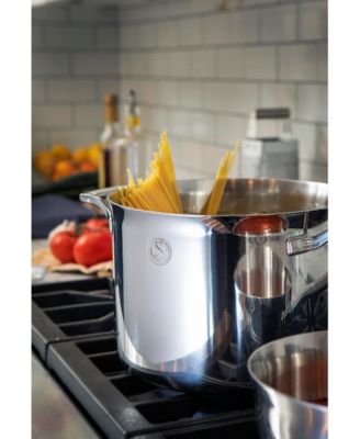 SAVEUR SELECTS Voyage Series Tri-Ply Stainless Steel 10-Pc. Cookware Set