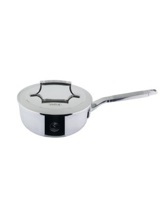SAVEUR SELECTS - Saveur Selects Voyage Series Tri-Ply Stainless Steel 2-Qt. Chef's Pan with Lid