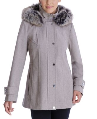 womens wool coats macys