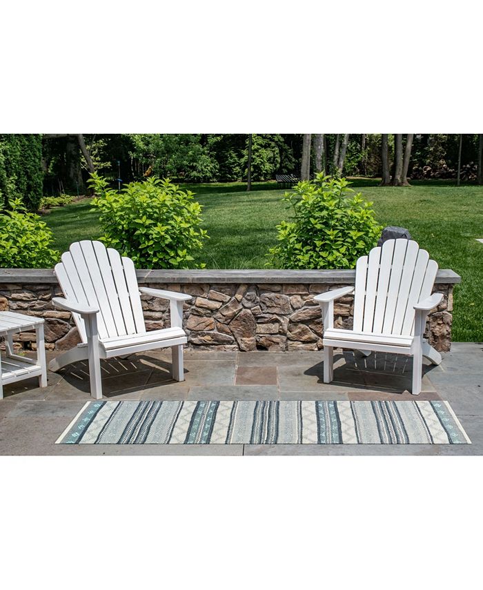 Liora Manne' Liora Manne Cosmos Gypsy Stripe 2' x 8' Runner Rug Macy's