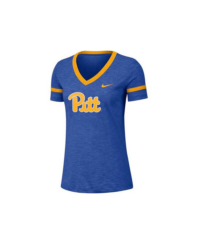 Nike Women's Pittsburgh Panthers Slub V-neck T-Shirt & Reviews - Sports ...