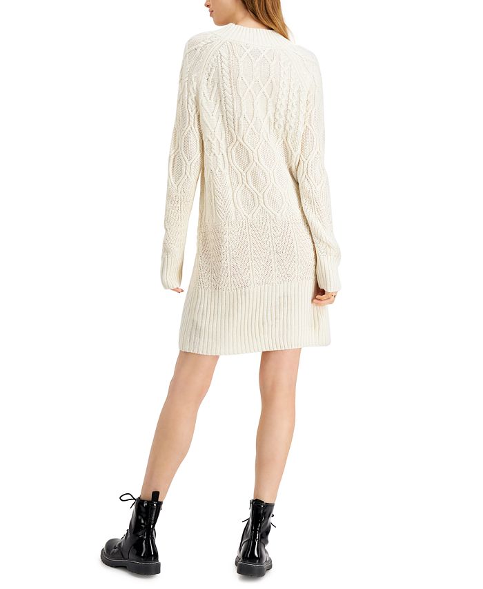 Sun + Moon Cable-Knit Sweater Dress - Macy's
