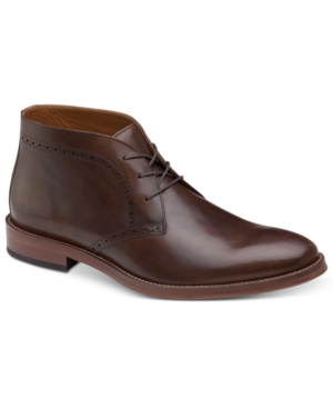 image of Johnston & Murphy Men-s Sutton Chukka Boots Men-s Shoes