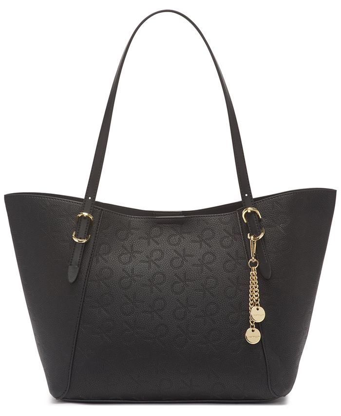 Calvin Klein Denver Logo Tote & Reviews - Handbags & Accessories - Macy's
