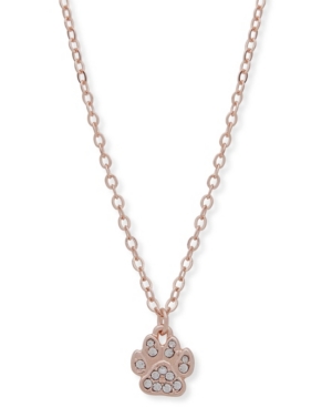 Pet Friends Jewelry Pave Paw Pendant