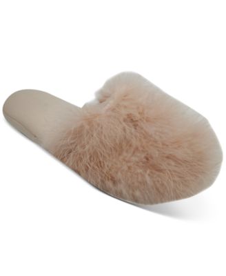 marabou slippers