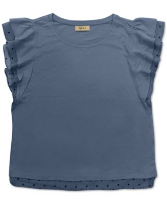 macy's style and co petite tops