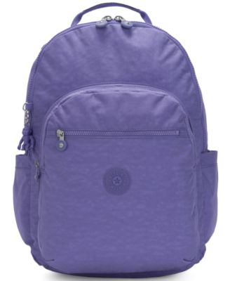 kipling purple backpack