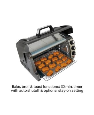 Easy-Reach Toaster Oven with Roll-Top Door - 31126D
