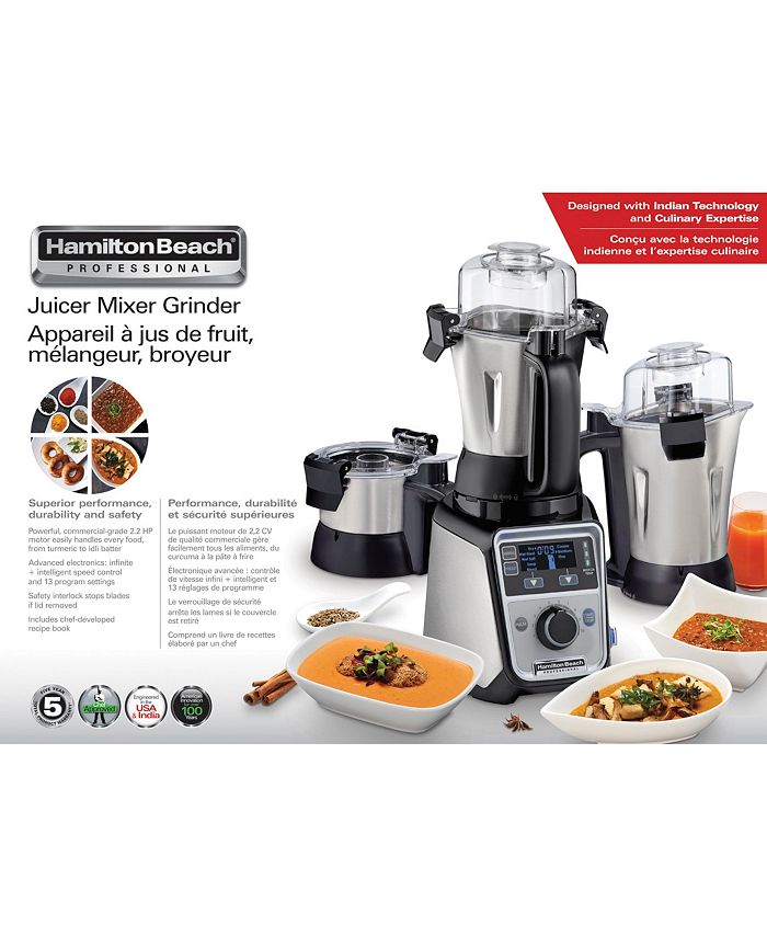 Hamilton Beach Professional Juicer Mixer Grinder Macy's