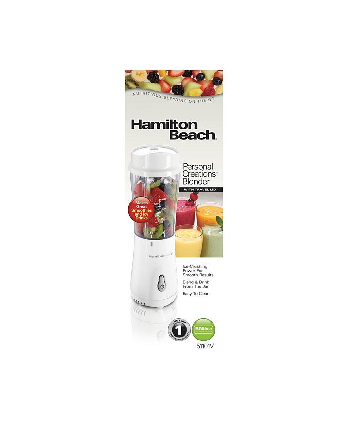 Hamilton Beach Personal Creations™ Blender with Travel Lid Macy's