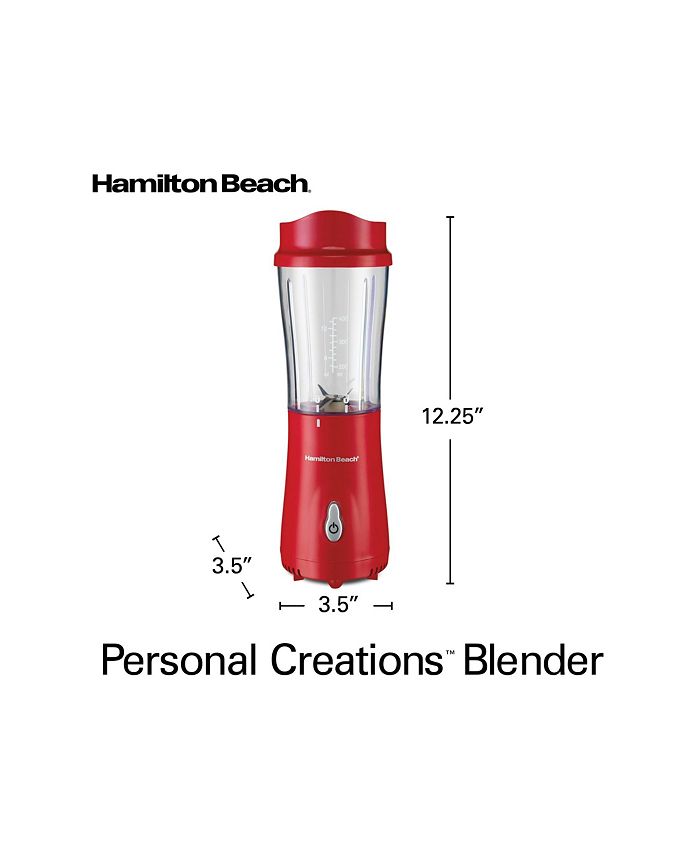 Hamilton Beach Personal Creations™ Blender with Travel Lid Macy's