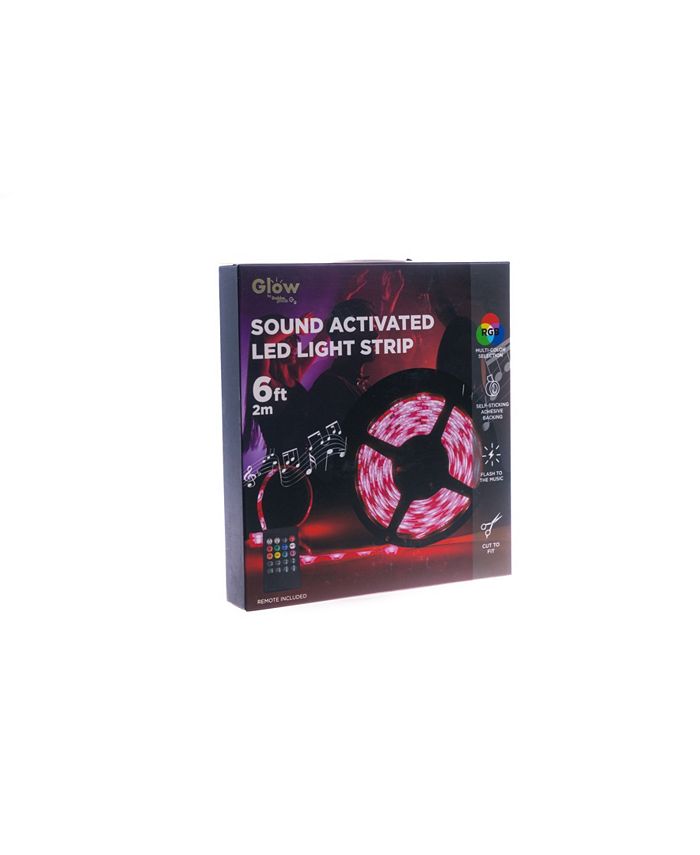 Gabba Goods Sound Control USB Powered LED Light Strip Macy's