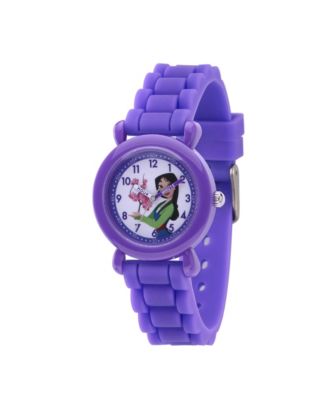 ewatchfactory - Disney Princess Mulan Girls' Purple Plastic Watch 32mm