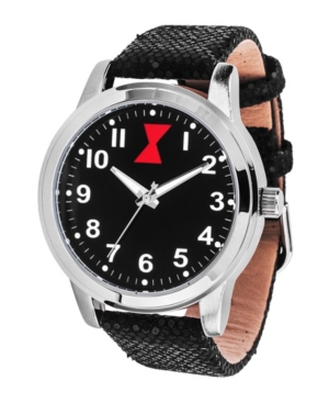 image of Marvel Black Widow Unisex Silver Alloy Watch 38mm