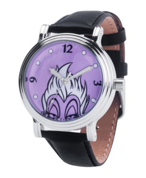 image of Disney Villains Ursula Women-s Silver Vintage Alloy Watch 38mm