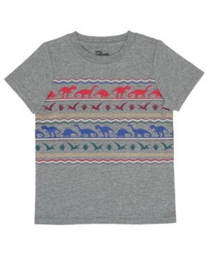image of Epic Threads Little Boys Short Sleeve Multi Color Dino Graphic T-Shirt, Created For Macy-s