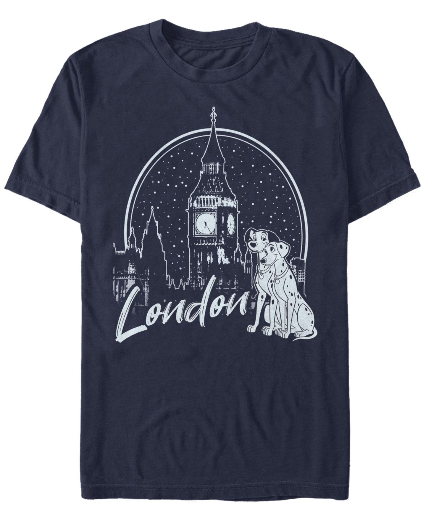 Мужская футболка Fifth Sun London Pups Short Sleeve, цвет: Тёмно-синий — фото 1