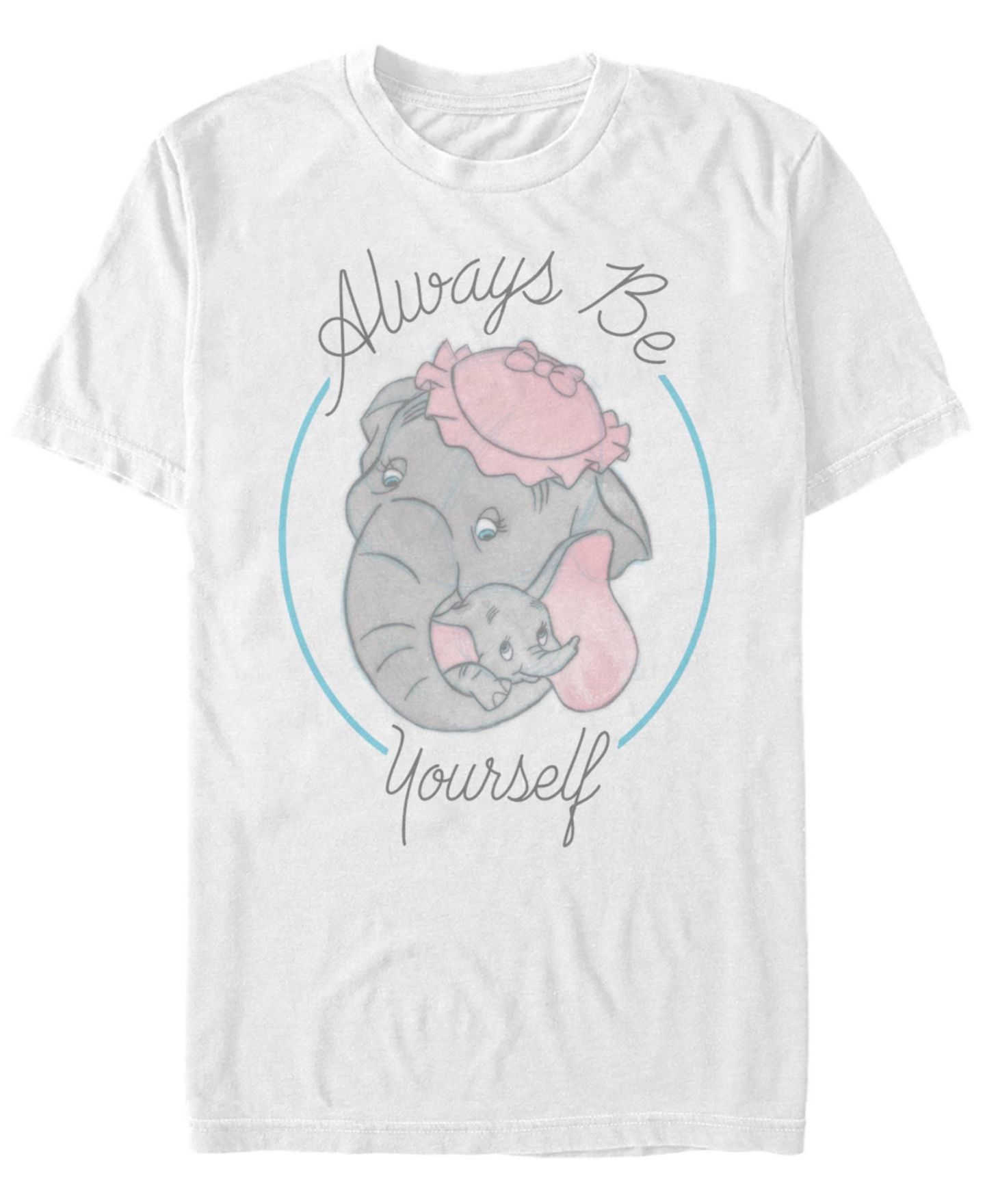 Мужская футболка Fifth Sun Mrs. Jumbo And Dumbo Short Sleeve, цвет: Белый — фото 1