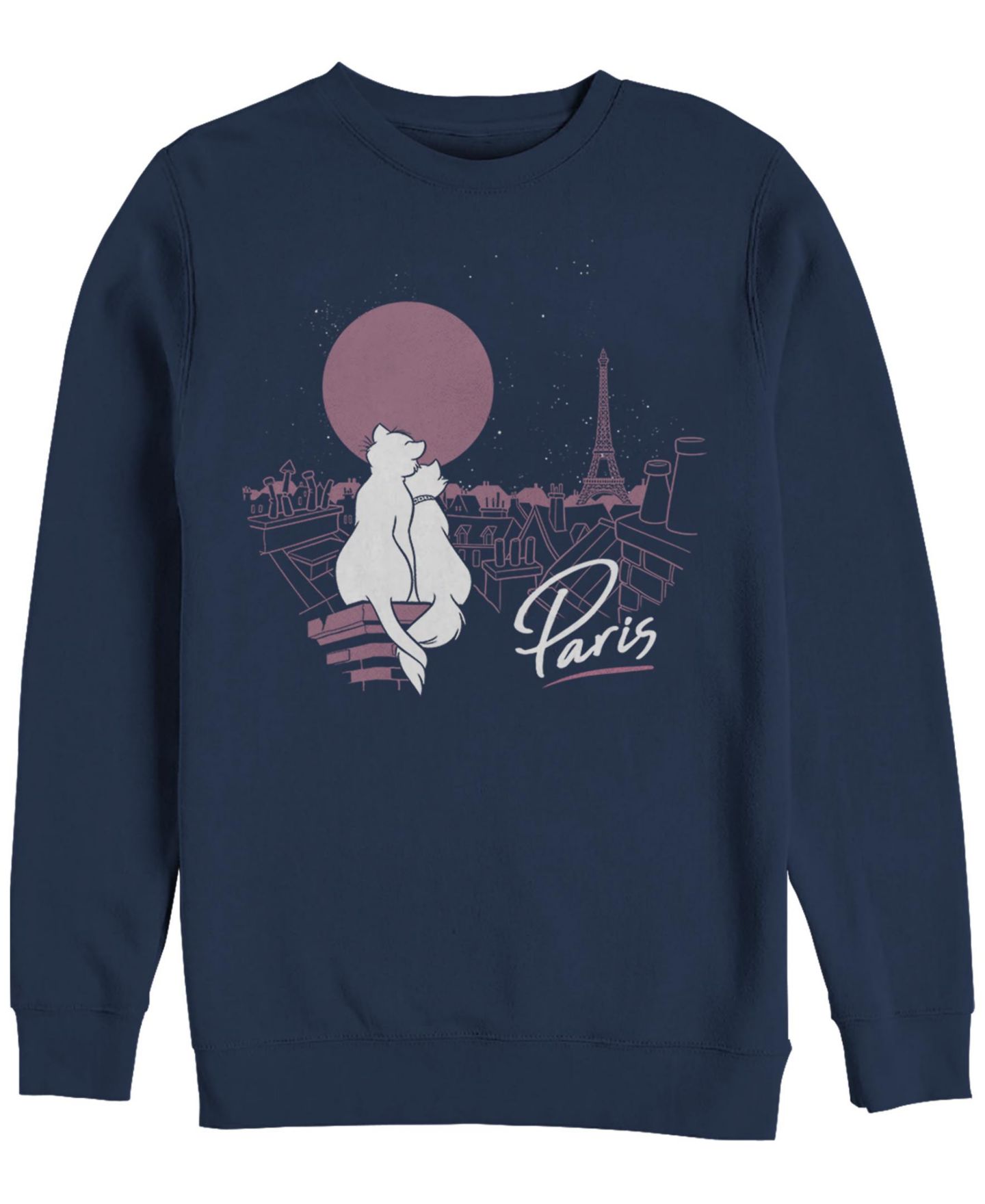 Мужская футболка Fifth Sun Together In Paris Long Sleeve, цвет: Тёмно-синий — фото 1