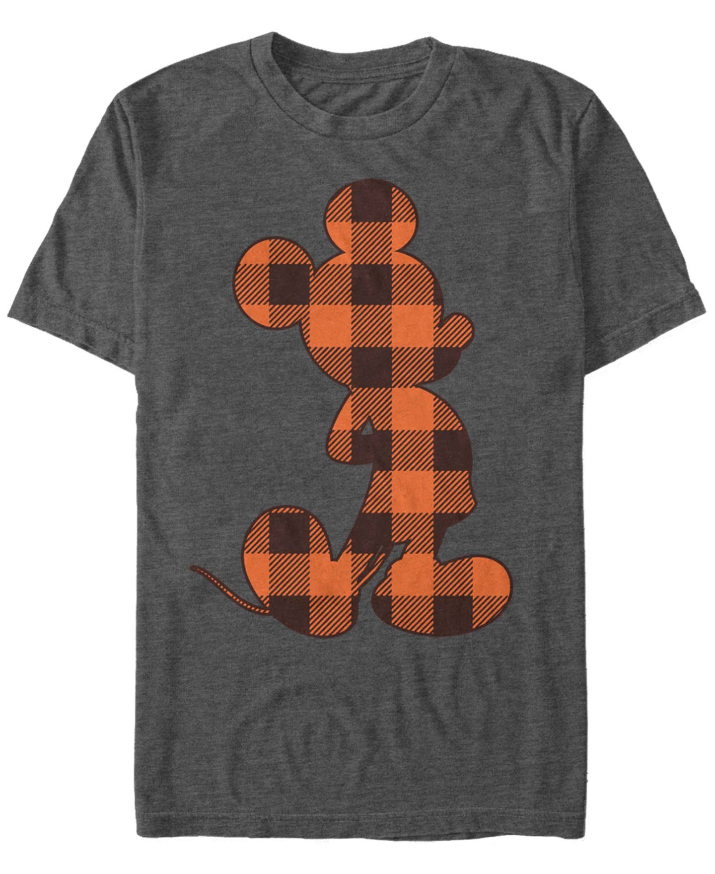 Мужская футболка Fifth Sun Buffalo Check Mick Short Sleeve, цвет: Тёмный серый — фото 1