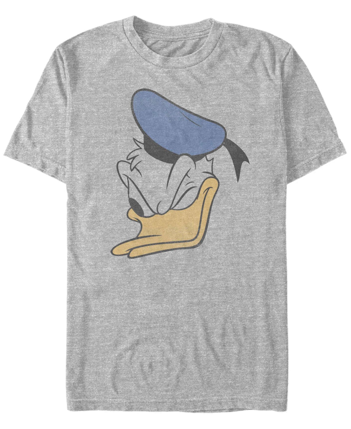 Мужская футболка Fifth Sun Donald Face Short Sleeve, цвет: Меланжевый серый — фото 1