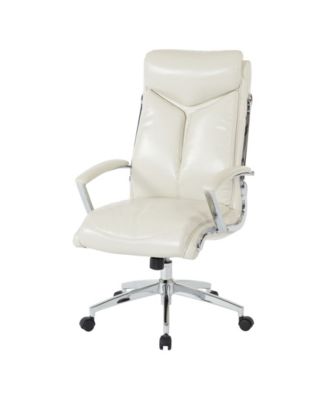 Executive Faux Leather Office High Back Chair