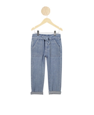 image of Cotton On Little Girls Blair Tie Front Jean