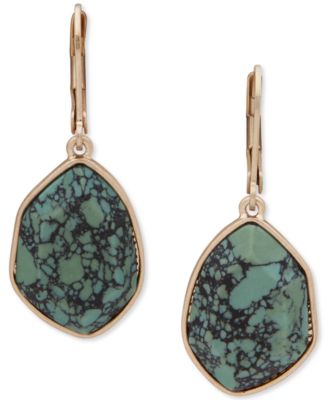 lonna & lilly - Gold-Tone Stone Drop Earrings
