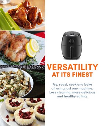 Elite Gourmet - Elite by Maxi-Matic 2.1-Qt. Hot Air Fryer with Adjustable Timer and Temperature