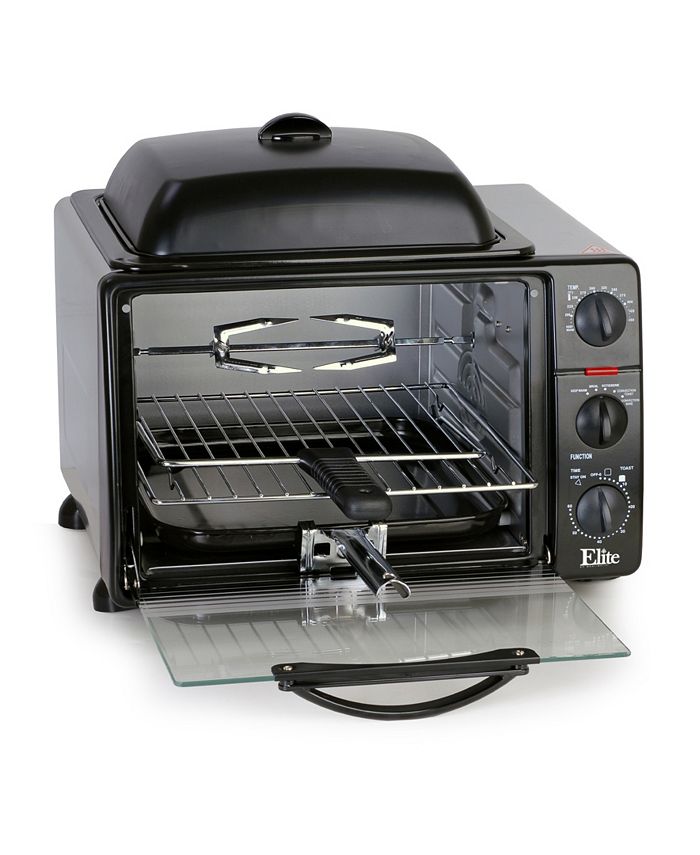 Elite Gourmet Elite Platinum 0.8' Multi function Toaster Oven with