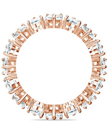 Swarovski - Rose Gold-Tone Crystal Ring