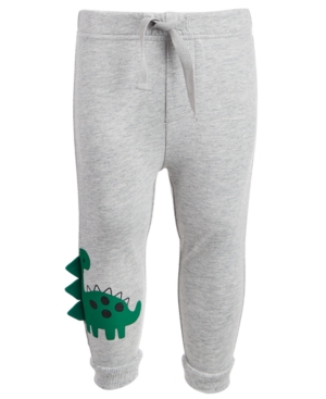 image of First Impressions Baby Boys Dino Jogger Pants, Created for Macy-s