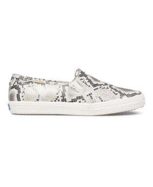 image of Women-s Keds For Kate Spade New York Double Decker Ks Snake Leather Sneakers