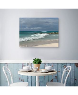 Fine Art Canvas Surfside Portrait by Studio Arts Canvas Art Print