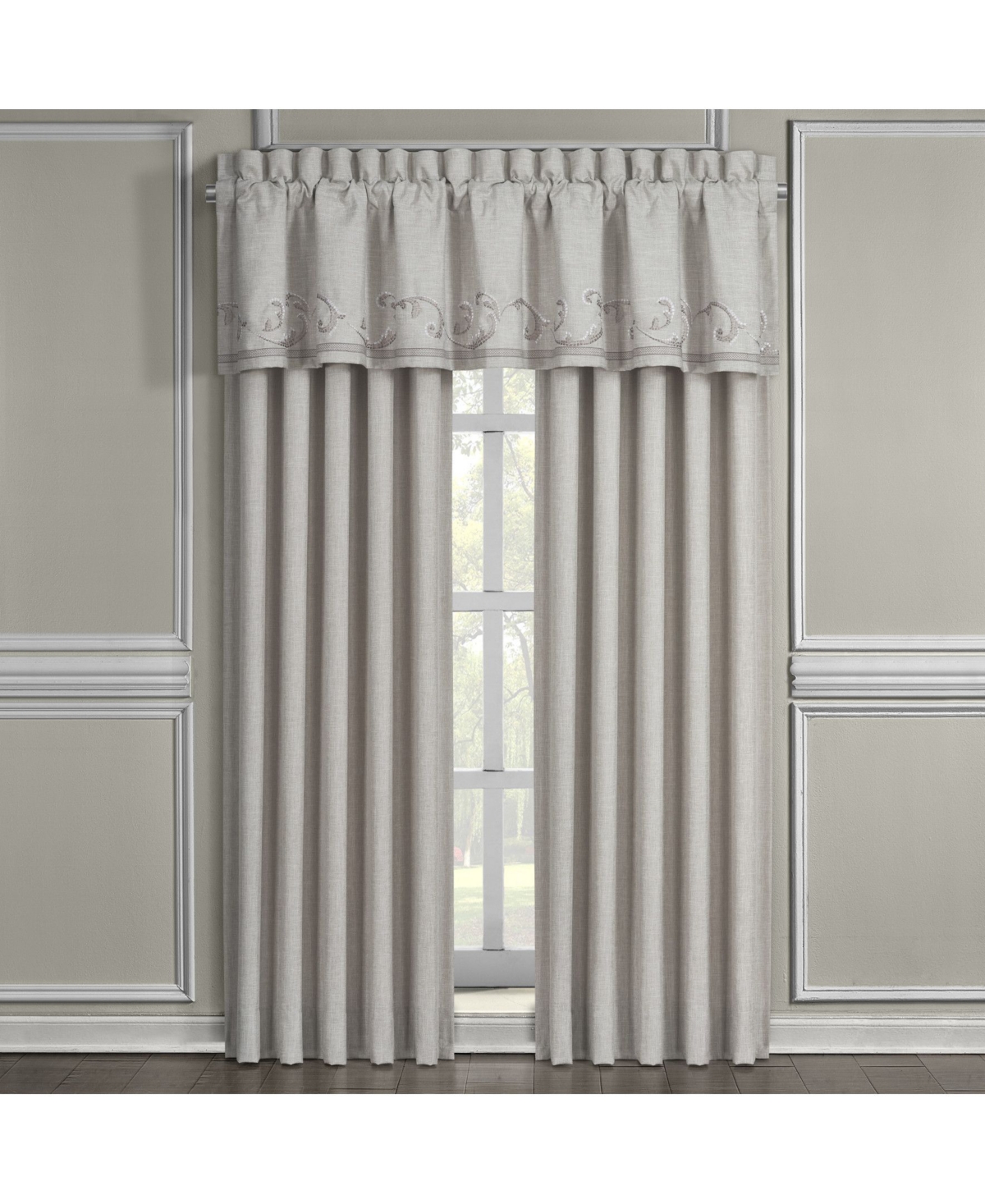 J Queen New York Angeline Window Panel Pair, 50" x 84"
