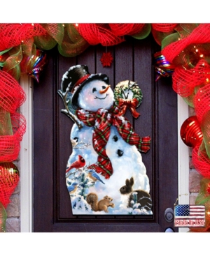 Designocracy By Dona Gelsinger An Old-fashioned Christmas Wall And Door Hanger In Multi