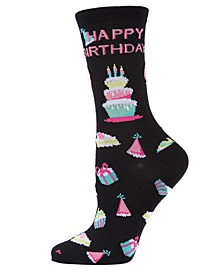 Happy Birthday Women's Novelty Socks