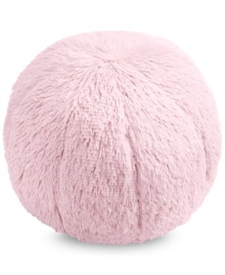 fluffy ball pillow